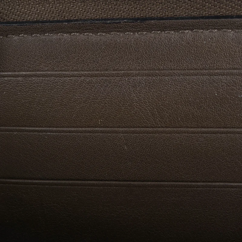 GUCCI / グッチ | レザー パイソン バンブータッセル ラウンドジップ ロングウォレット |