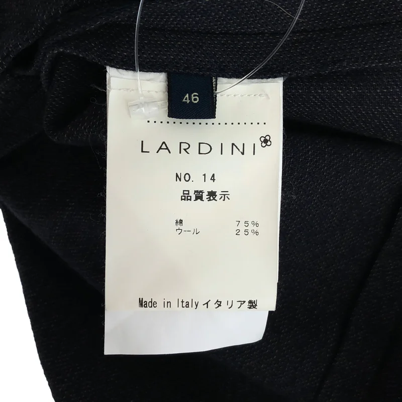 LARDINI / ラルディーニ | コットン ウール ベスト | 46 | メンズ