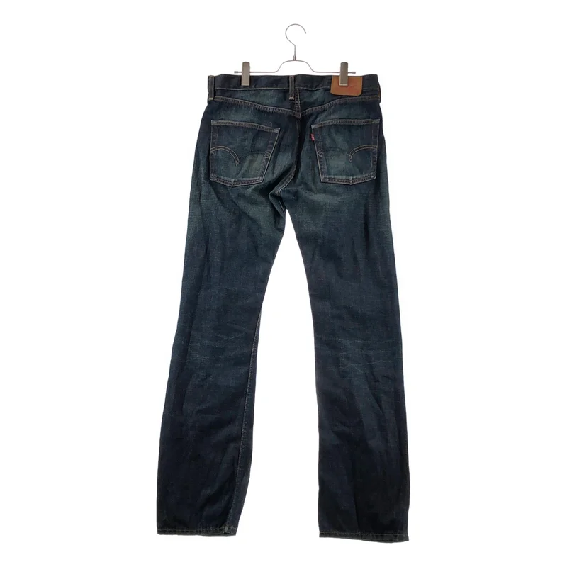 JUNYAWATANABE COMMEdesGARCONS MAN / ジュンヤワタナベマン | 2002AW | × Levi's / ヴィンテージ加工 ロゴ刺しゅう ストレートデニムパンツ | M | メンズ