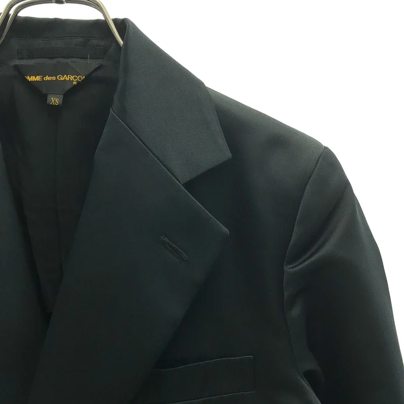 COMME des GARCONS / コムデギャルソン | 2014SS | サテン 2B テーラードジャケット | XS | レディース