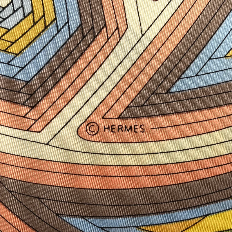 HERMES / エルメス | L'Art du Temari 毛毬の宇宙 カレ90 シルク スカーフ ストール |