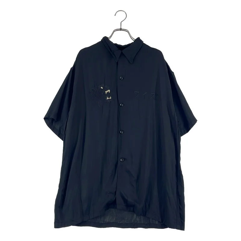 Y's / ワイズヨウジヤマモト | ×テーラー東洋 / SUKASHIRT / 刺しゅう オープンカラー スカシャツ | 4 | メンズ