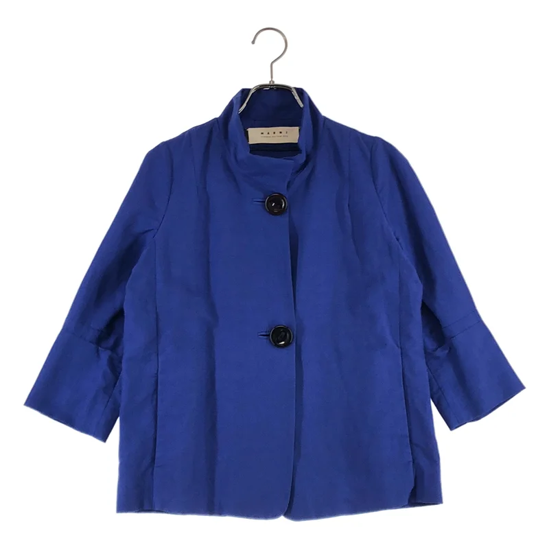 MARNI / マルニ | 2012SS | ナイロン スタンドカラー ジャケット | 38 | レディース