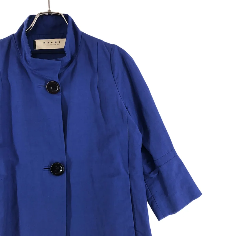 MARNI / マルニ | 2012SS | ナイロン スタンドカラー ジャケット | 38 | レディース