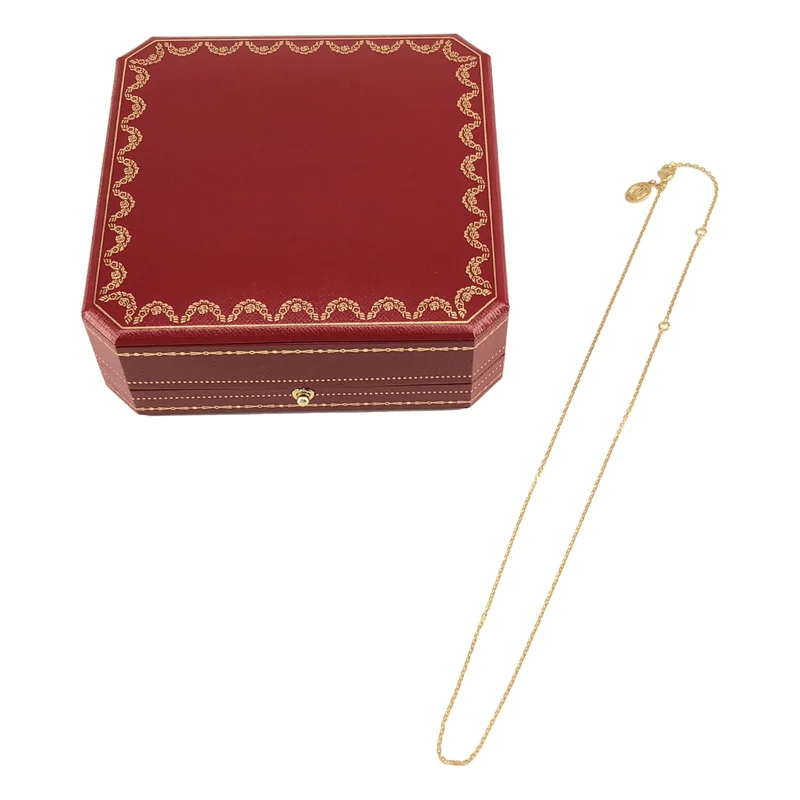 Cartier / カルティエ | ロゴ チェーン ネックレス |