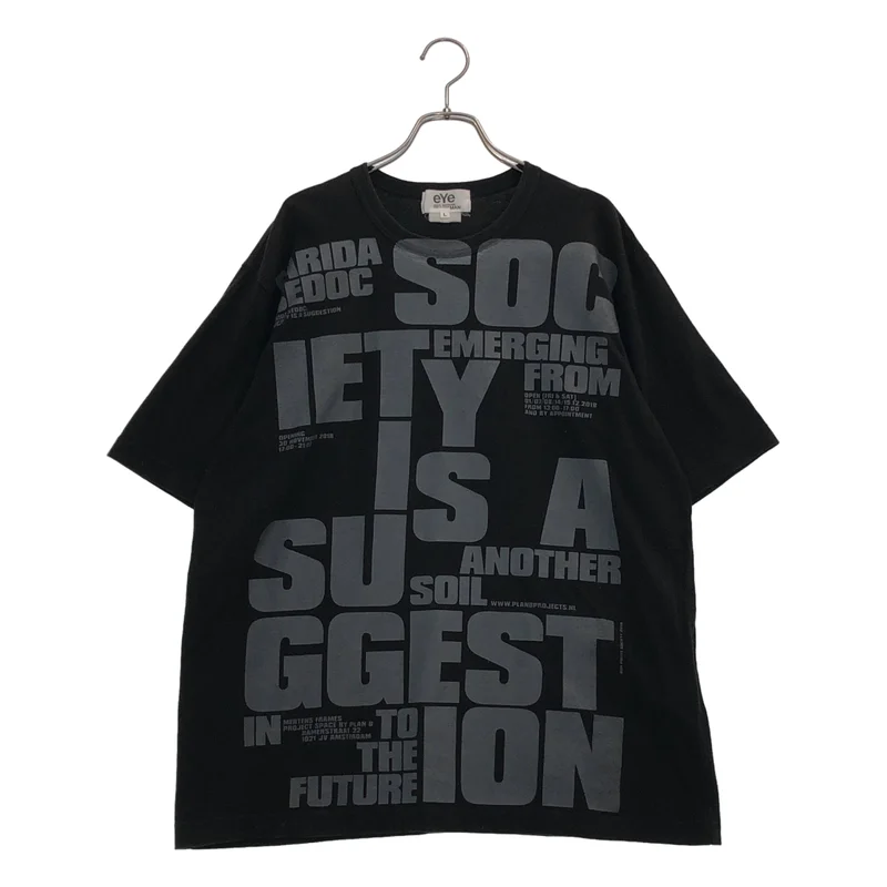 eye JUNYA WATANABE COMME des GARCONS MAN / アイジュンヤワタナベ マン | 2021SS | ロゴプリント Tシャツ_半袖 WG-T914 | L | メンズ