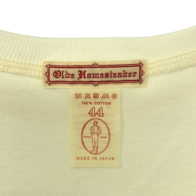 Olde Homesteader / オールド ホームステッダー | コットン ヘビーウェイト クルーネックTシャツ | 44 | メンズ