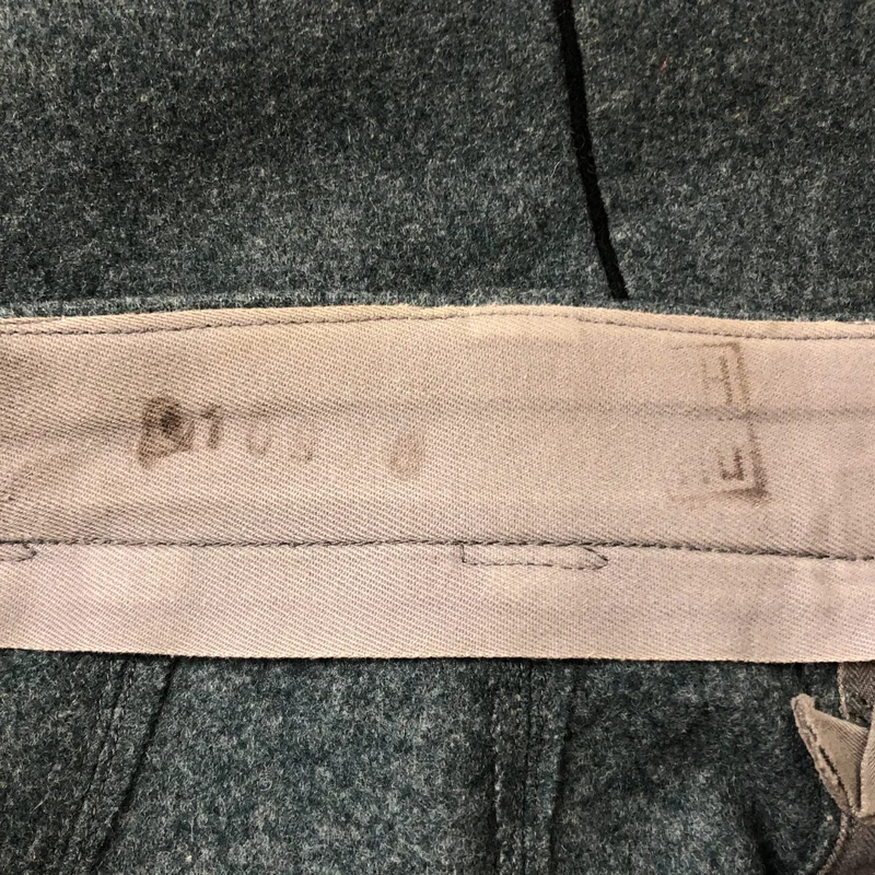 VINTAGE / ヴィンテージ古着 | SWISS ARMY / スイス軍 / メルトンウール サイドライン ミリタリーパンツ | 38 | メンズ