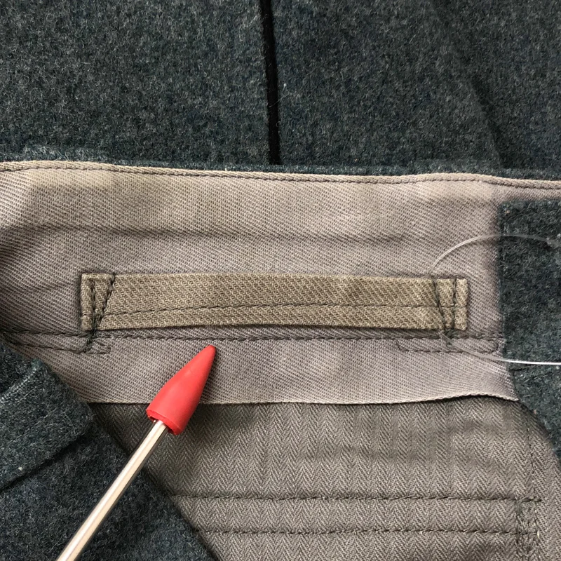VINTAGE / ヴィンテージ古着 | SWISS ARMY / スイス軍 / メルトンウール サイドライン ミリタリーパンツ | 38 | メンズ