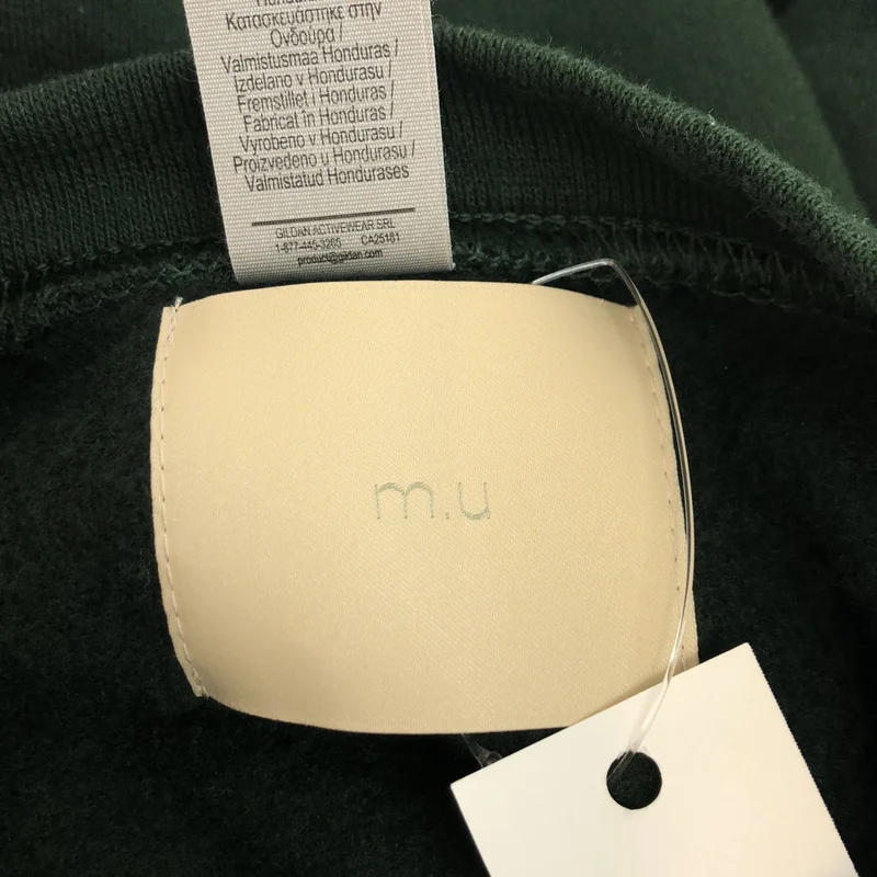m.u Japoness / エムユー | リバーシブル クルーネックスウェット | 2XL | レディース