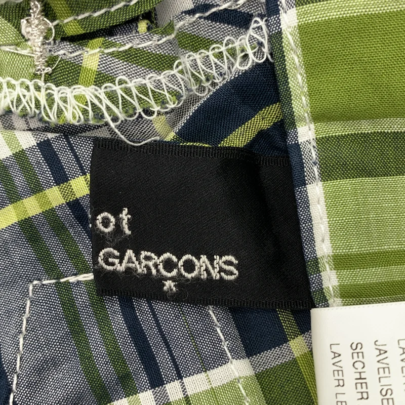 tricot COMME des GARCONS / トリココムデギャルソン | 2008SS | 製品洗い加工 チェック ワイドパンツ | M | レディース