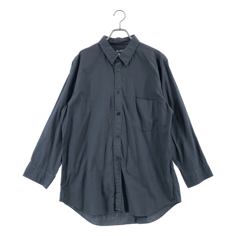 BLACK COMME des GARCONS / ブラックコムデギャルソン | 2013SS | コットン 製品染め レギュラーカラーシャツ | XL | メンズ