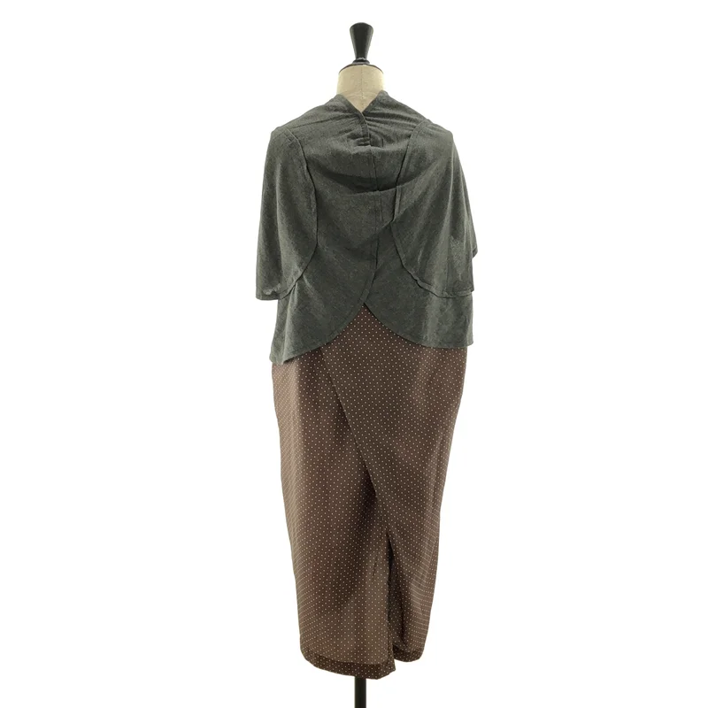 tricot COMME des GARCONS / トリココムデギャルソン | 2010AW | ドット ケープ ワンピース TF-O028 | S | レディース