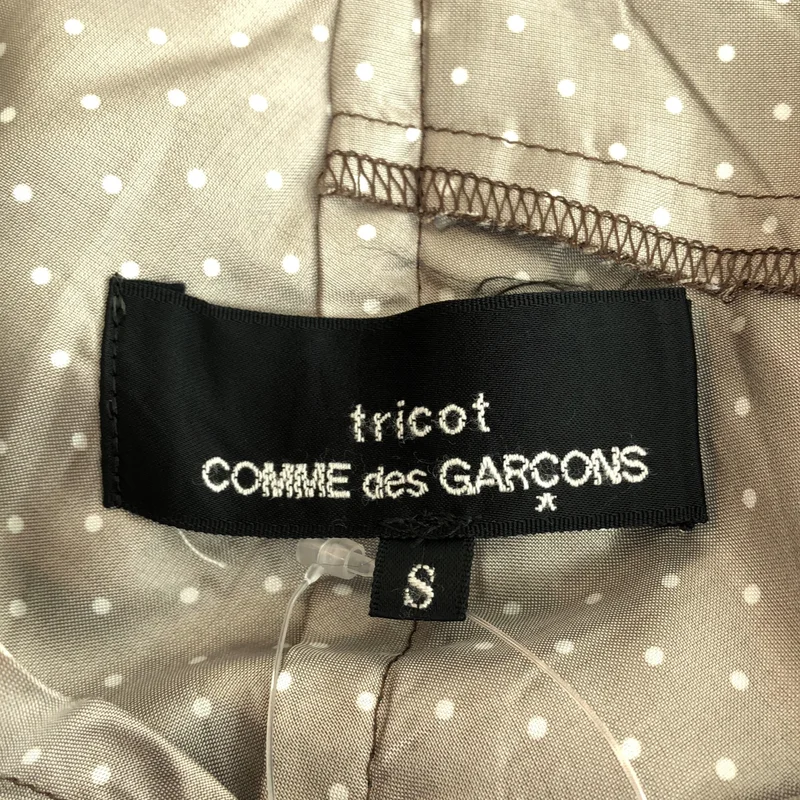 tricot COMME des GARCONS / トリココムデギャルソン | 2010AW | ドット ケープ ワンピース TF-O028 | S | レディース