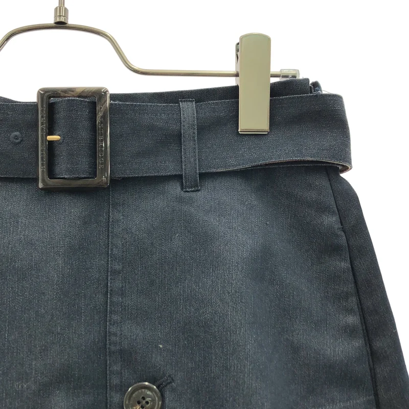 BURBERRY BLUE LABEL / バーバリーブルーレーベル | コットン トレンチデザイン ロングスカート | 38 | レディース