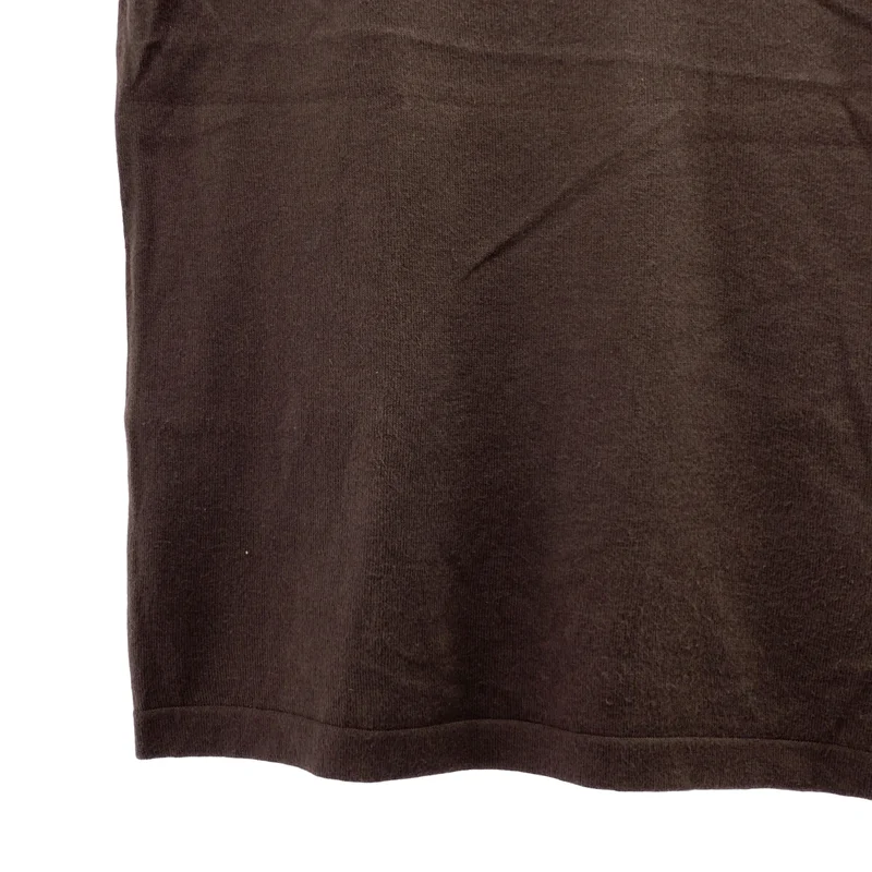 JOHN SMEDLEY / ジョンスメドレー | コットン ノースリーブニット タンクトップ | S | レディース