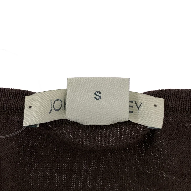 JOHN SMEDLEY / ジョンスメドレー | コットン ノースリーブニット タンクトップ | S | レディース