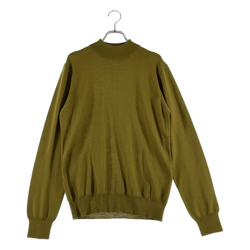 morgano / モルガーノ | × BEAMS F / 別注 ウール モックネックニット |