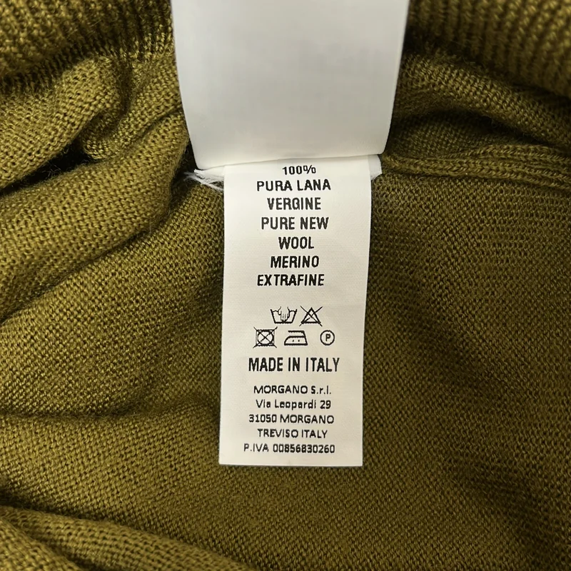 morgano / モルガーノ | × BEAMS F / 別注 ウール モックネックニット |