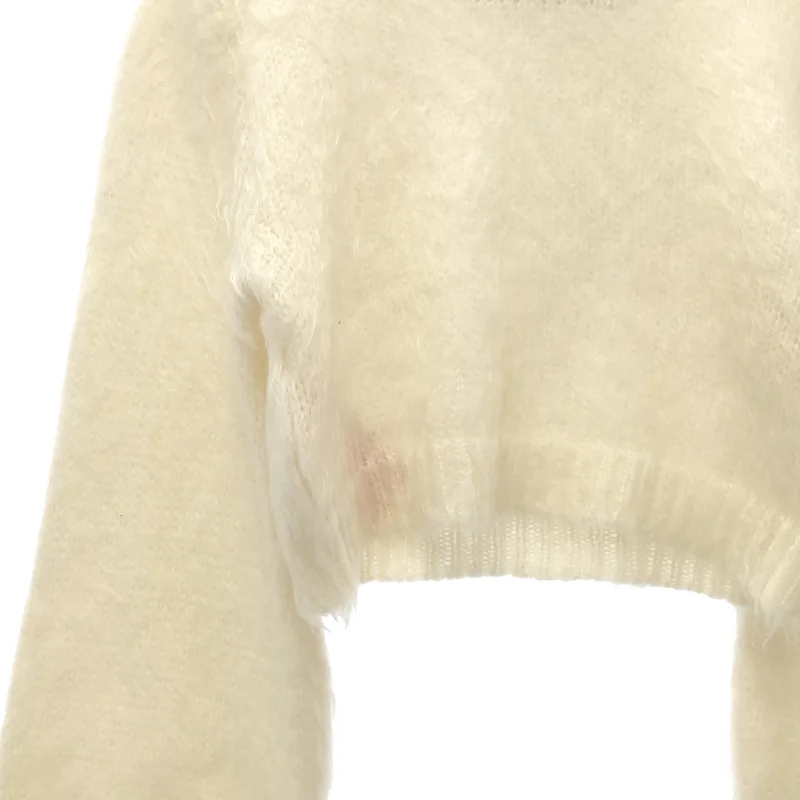 MARNI / マルニ | 2023AW | クロップド ニット_長袖 | 38 | レディース