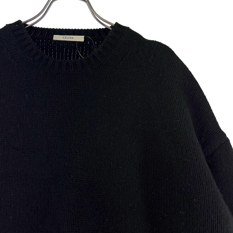 CELINE / セリーヌ | by Phoebe Philo フィービー / カシミヤ100% チャンキー クルーネックニット | XS | レディース