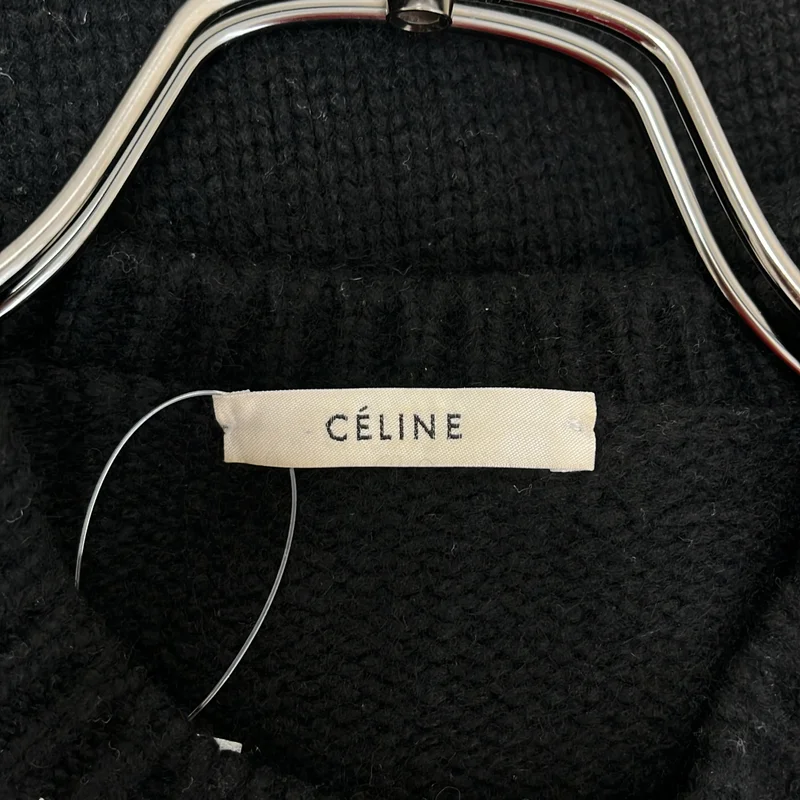 CELINE / セリーヌ | by Phoebe Philo フィービー / カシミヤ100% チャンキー クルーネックニット | XS | レディース