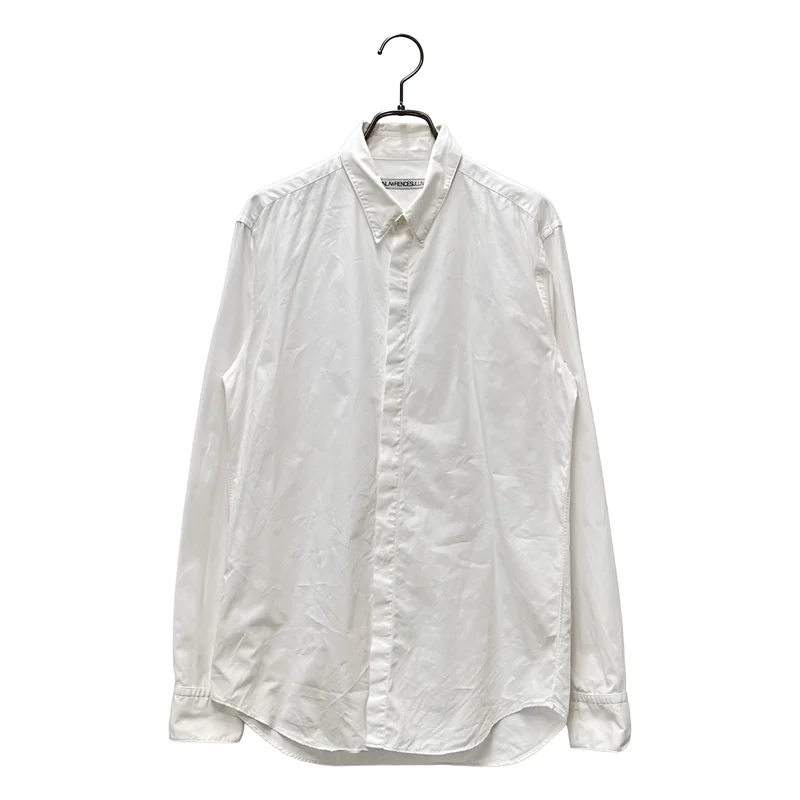 JOHN LAWRENCE SULLIVAN / ジョンローレンスサリバン | BROADCLOTH REGULAR COLLAR SHIRT / コットン ブロードクロス レギュラーカラーシャツ | 38 | メンズ
