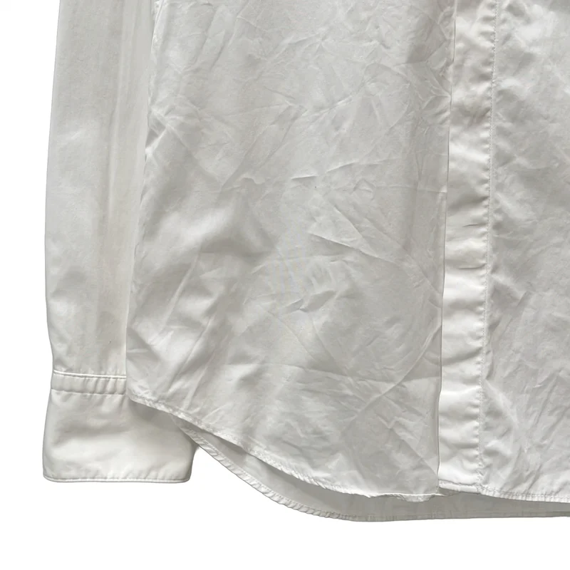 JOHN LAWRENCE SULLIVAN / ジョンローレンスサリバン | BROADCLOTH REGULAR COLLAR SHIRT / コットン ブロードクロス レギュラーカラーシャツ | 38 | メンズ