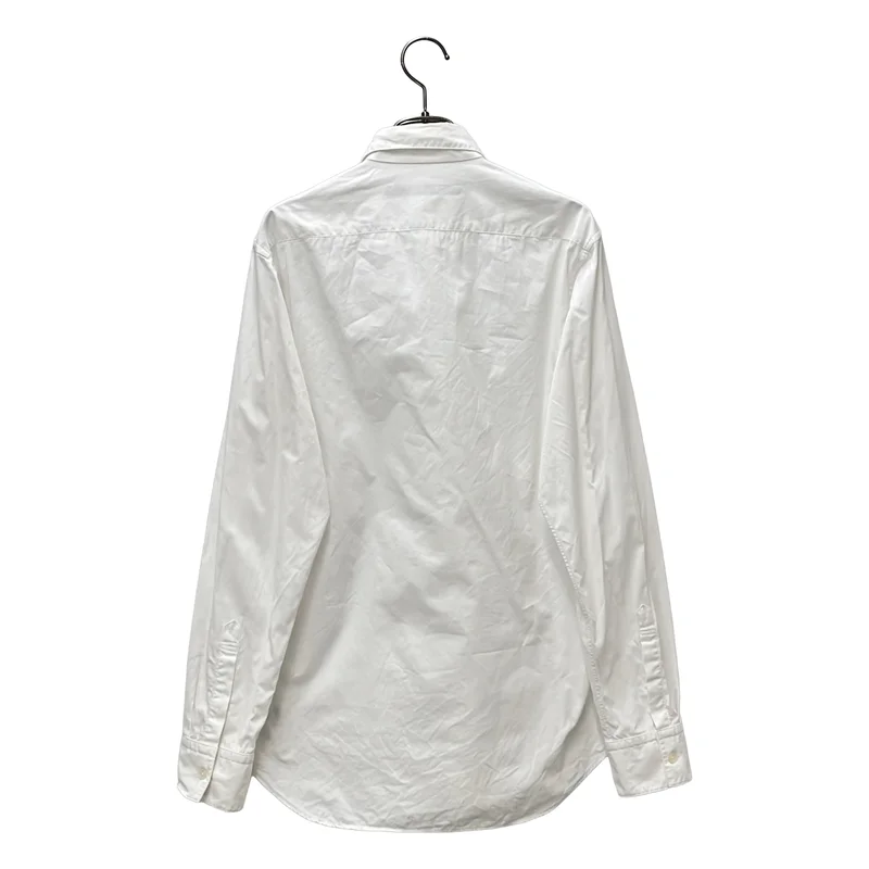 JOHN LAWRENCE SULLIVAN / ジョンローレンスサリバン | BROADCLOTH REGULAR COLLAR SHIRT / コットン ブロードクロス レギュラーカラーシャツ | 38 | メンズ
