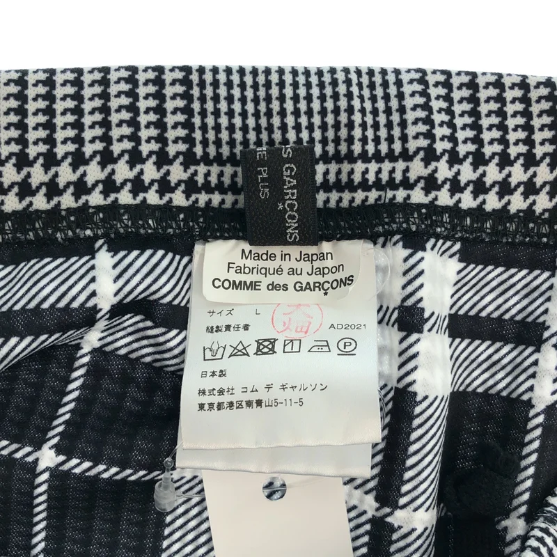 COMME des GARCONS HOMME PLUS / コムデギャルソンオムプリュス | 2021AW | 千鳥格子  レギンスパンツ | L | メンズ