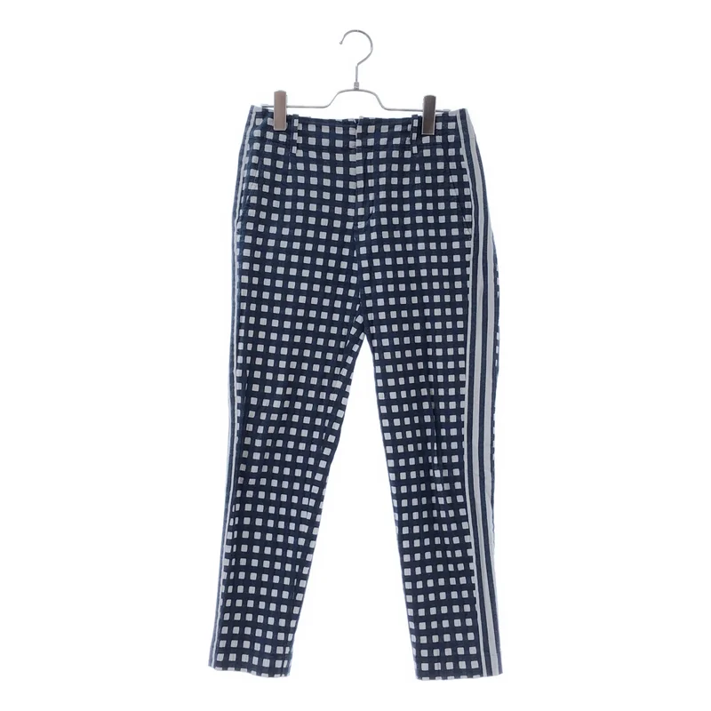 HaaT ISSEY MIYAKE / ハートイッセイミヤケ | ブロックチェック テーパードパンツ | 2 | レディース
