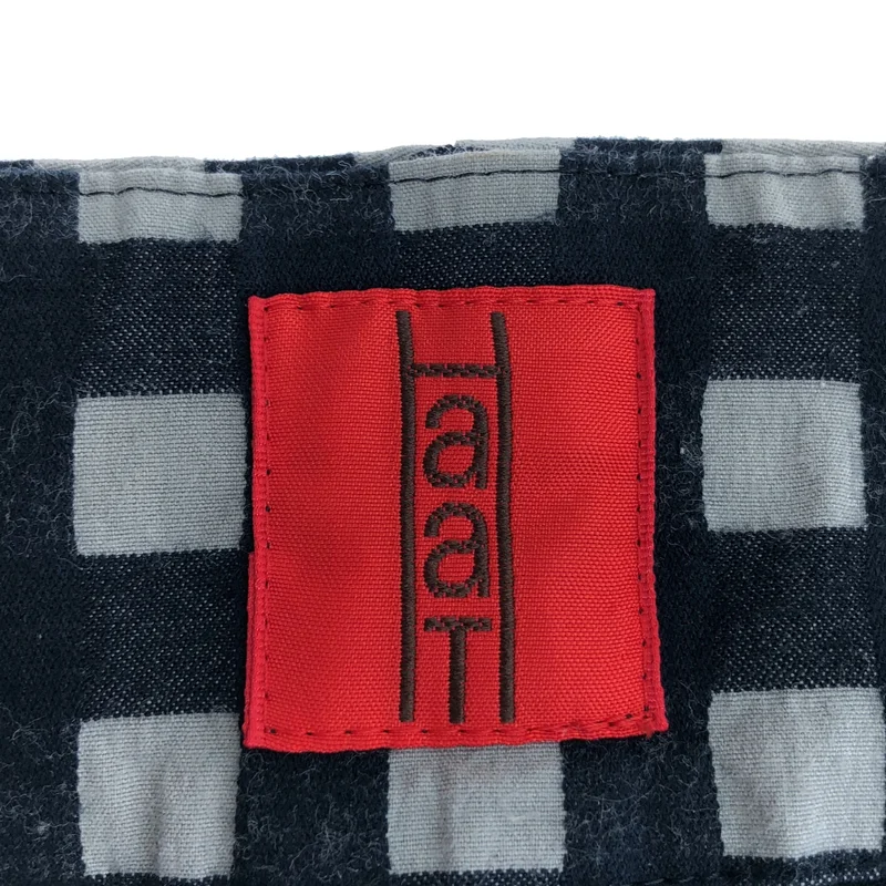 HaaT ISSEY MIYAKE / ハートイッセイミヤケ | ブロックチェック テーパードパンツ | 2 | レディース
