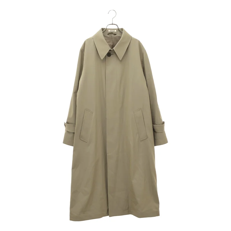 AURALEE / オーラリー | 2026SS | LIGHT WOOL MAX GABARDINE COAT コート A26SC01MG | 4 | メンズ