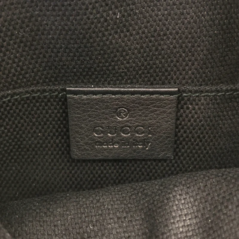 GUCCI / グッチ | インターロッキングG パテントレザー サークル チェーンショルダーバッグ |