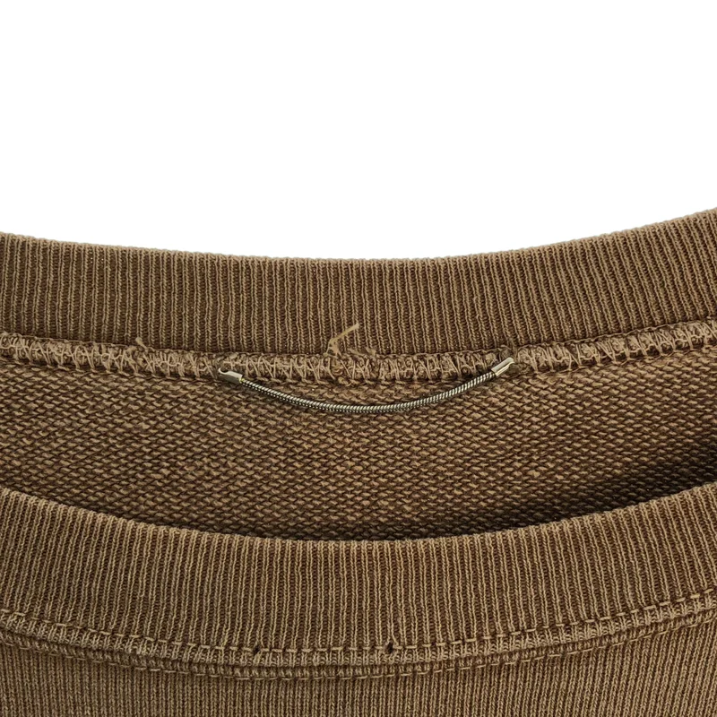 journal standard luxe / ジャーナルスタンダードラックス | ユーズド加工 SUNDAY プリント スウェットTシャツ |