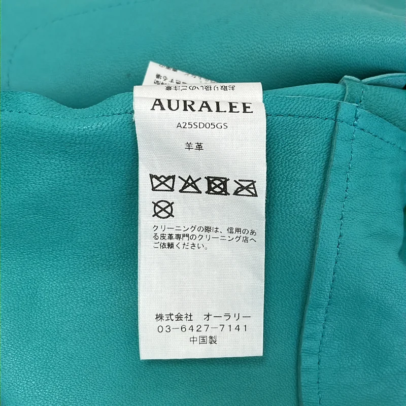 AURALEE / オーラリー | 2025AW | LAMB SUEDE ZIP MINI DRESS / 羊革 ラムレザー スエード ジップ ワンピース | 0 | レディース