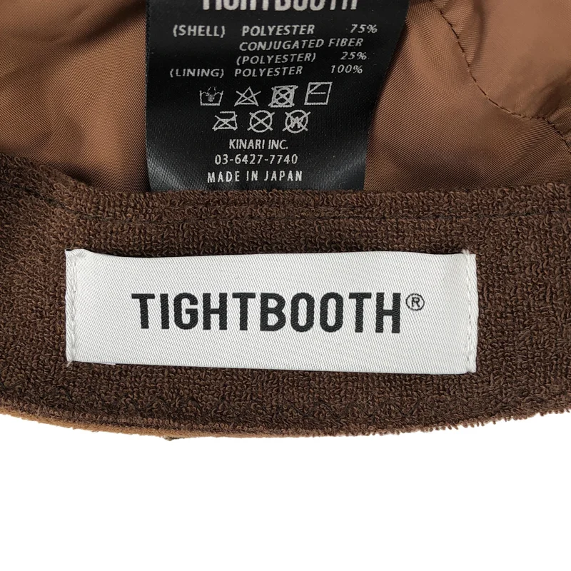 TIGHTBOOTH PRODUCTION / タイトブースプロダクション | SUEDE SIDE LOGO CAMP CAP / スエード サイドロゴ キャンプキャップ |