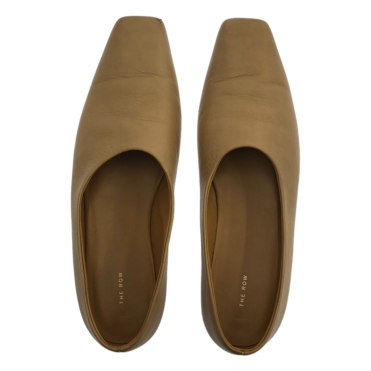 THE ROW / ザロウ | SQUARE TOE PUMP スクエアトゥ フラットパンプス