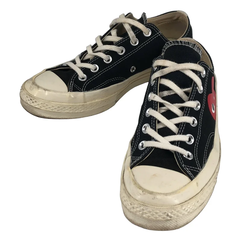 PLAY COMME des GARCONS / プレイコムデギャルソン | × CONVERSE / キャンバス ローカットスニーカー | 7 | メンズ