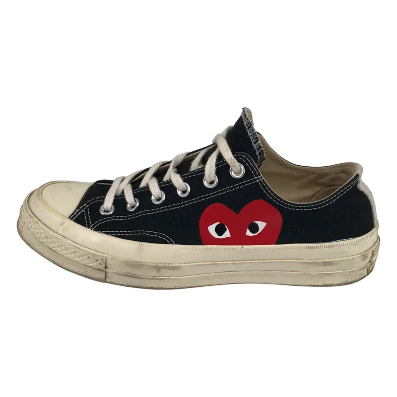 PLAY COMME des GARCONS / プレイコムデギャルソン | × CONVERSE / キャンバス ローカットスニーカー | 7 | メンズ