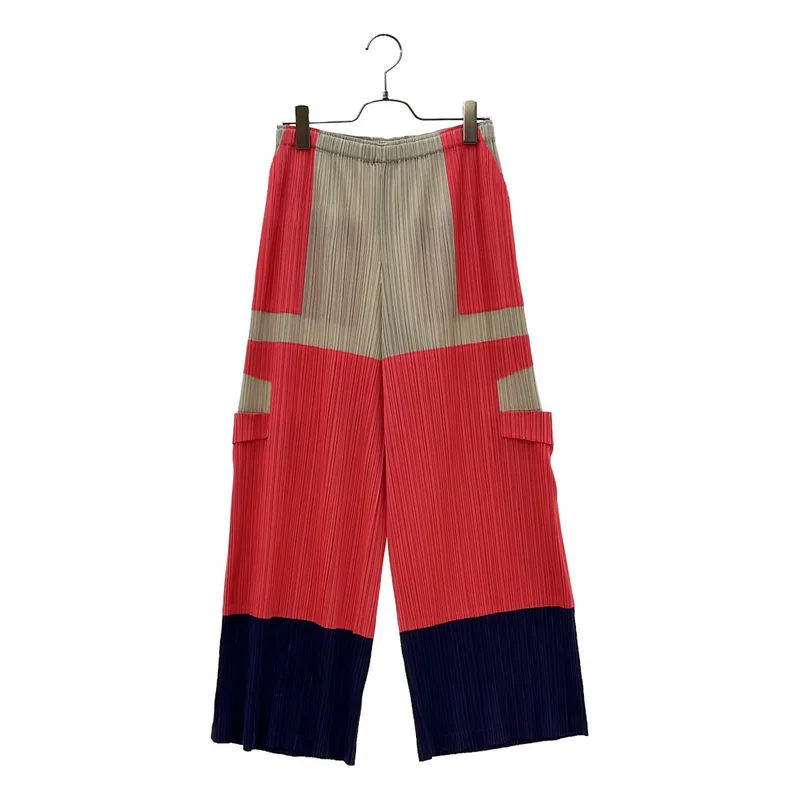 PLEATS PLEASE ISSEY MIYAKE / プリーツプリーズイッセイミヤケ | プリーツ クロップド パンツ PP41-JF553 | 4 | レディース