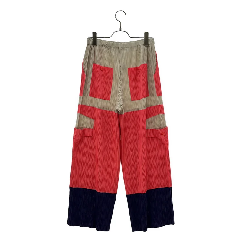 PLEATS PLEASE ISSEY MIYAKE / プリーツプリーズイッセイミヤケ | プリーツ クロップド パンツ PP41-JF553 | 4 | レディース