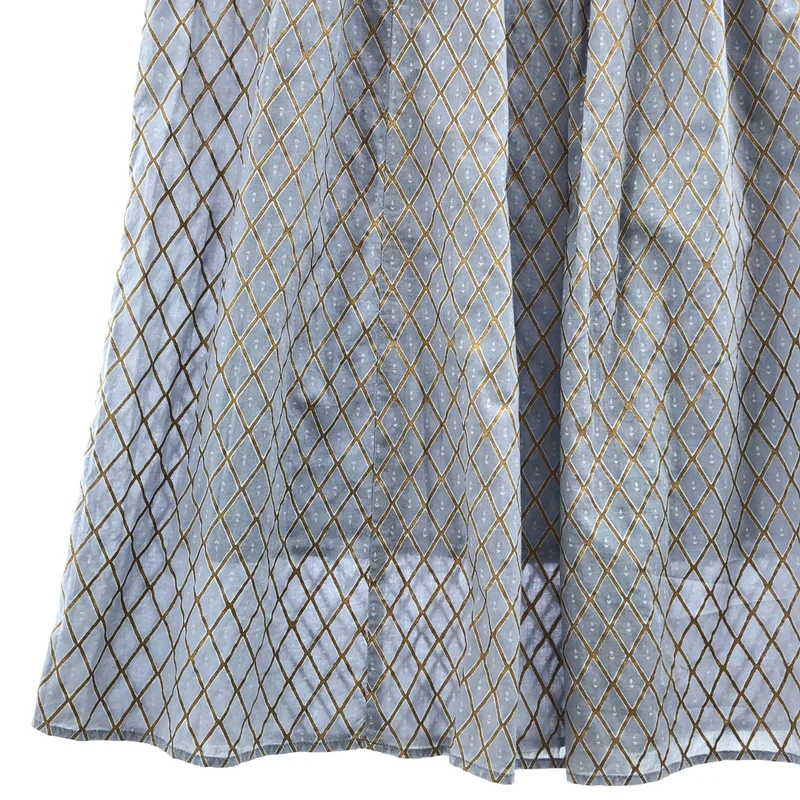 ne Quittez pas / ヌキテパ | Dia Check Print EMB Dress / コットン
