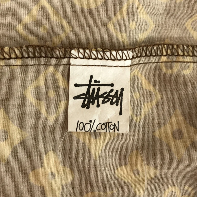 STUSSY / ステューシー | 1990s | モノグラム半袖シャツ | M | メンズ