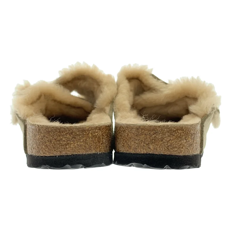BIRKENSTOCK / ビルケンシュトック | Zurich Lammfell / チューリッヒ シアリング サンダル | 37 | レディース