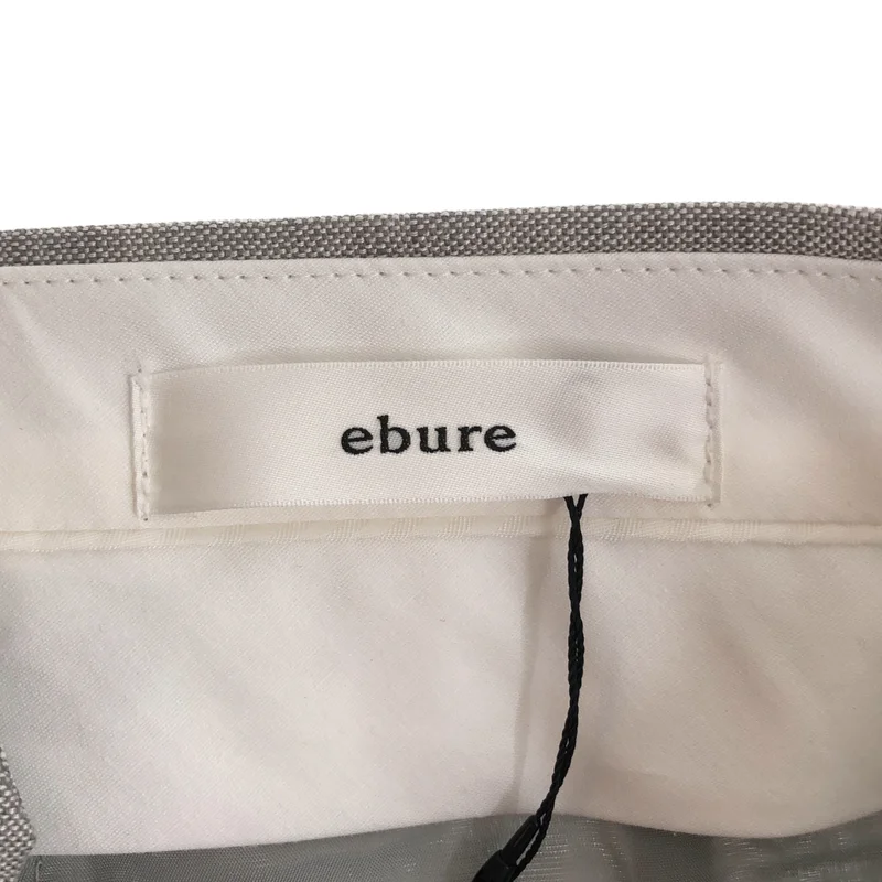 ebure / エブール | リネン ハーフパンツ 3910600574 | 40 | レディース