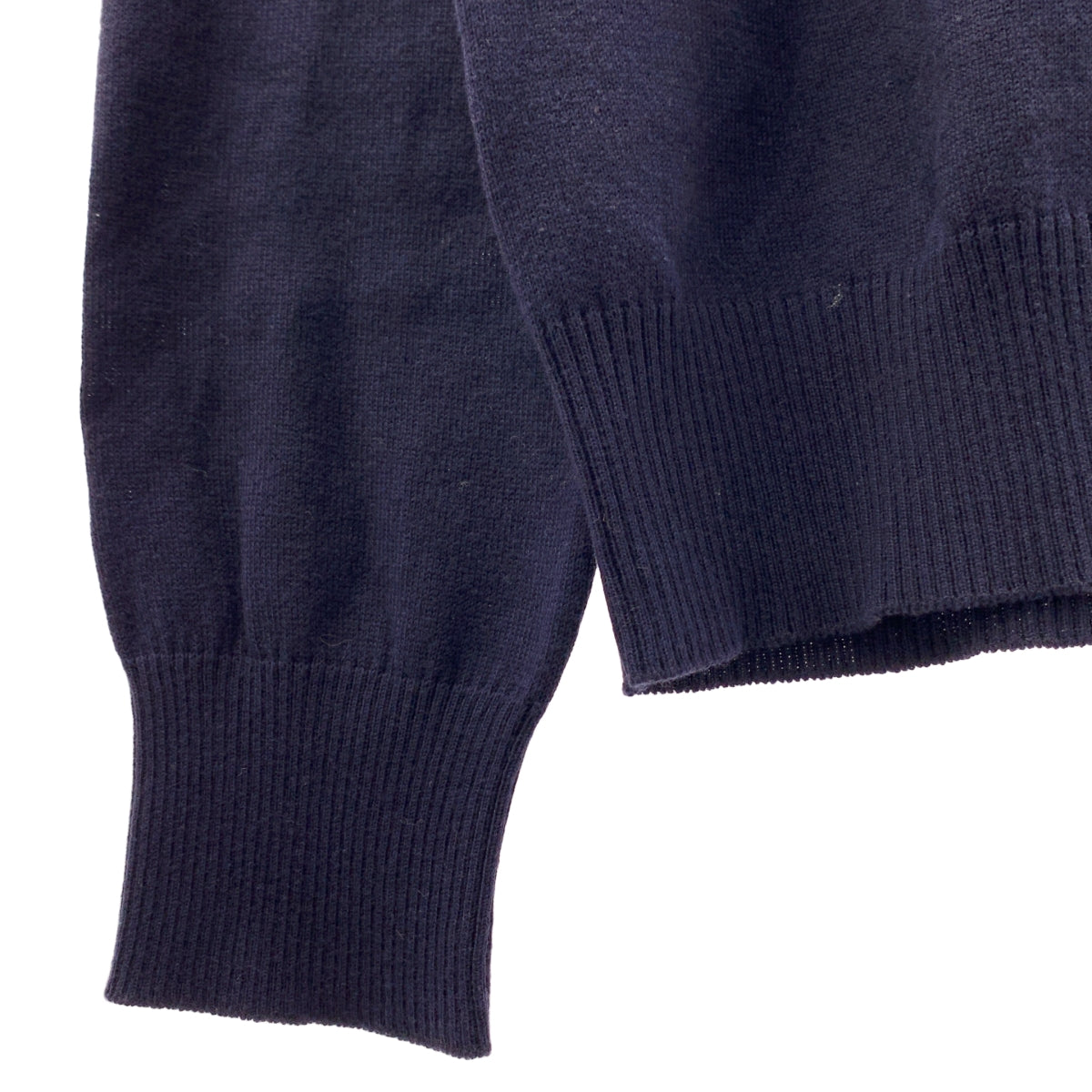 Maison Margiela / メゾンマルジェラ | エルボーパッチ Vネック ニット