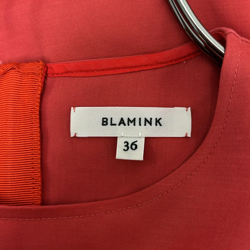 BLAMINK / ブラミンク | コットン リネン プルオーバー ブラウス | 36 | レディース