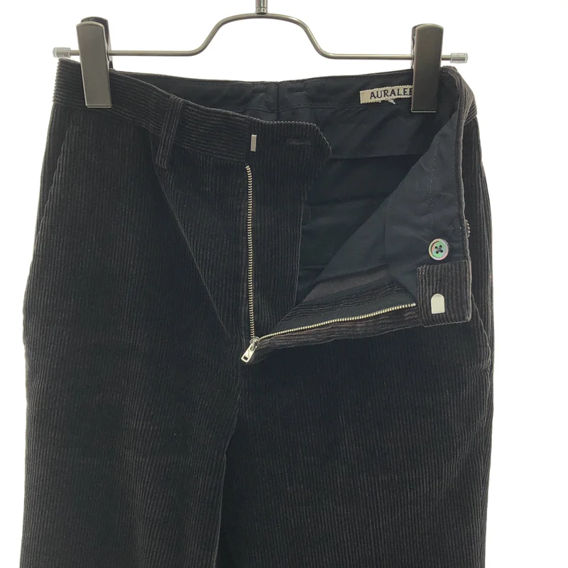 AURALEE / オーラリー | WASHED CORDUROY FLARE SLACKS ウォッシュドコーデュロイフレアスラックス パンツ | 0 | レディース