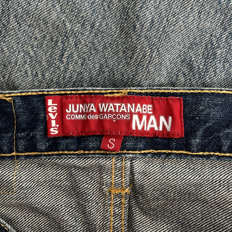 JUNYAWATANABE COMMEdesGARCONS MAN / ジュンヤワタナベマン | 2020SS | × Levi's / 製品加工 501 1976年モデル カスタマイズ デニムパンツ | S | メンズ